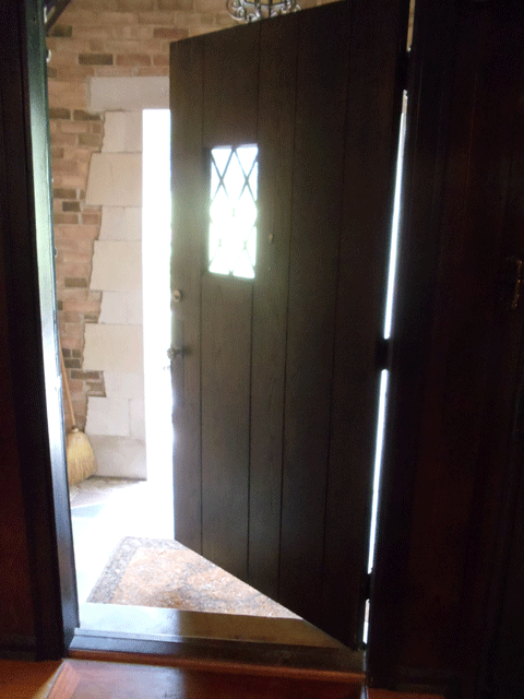 Front Door Opens Outward