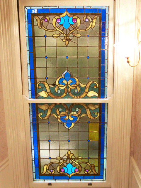 Stained Glass Window Upstairs