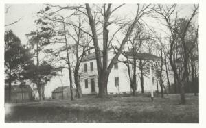 The Fowler House at the corner of Summit and Euclid avenues as it looked in earlier days. It was built in 1856 by Leonard Fowler and is now owned and occupied by Ed and Wilma Hillman. It's said to be occupied by a ghost.